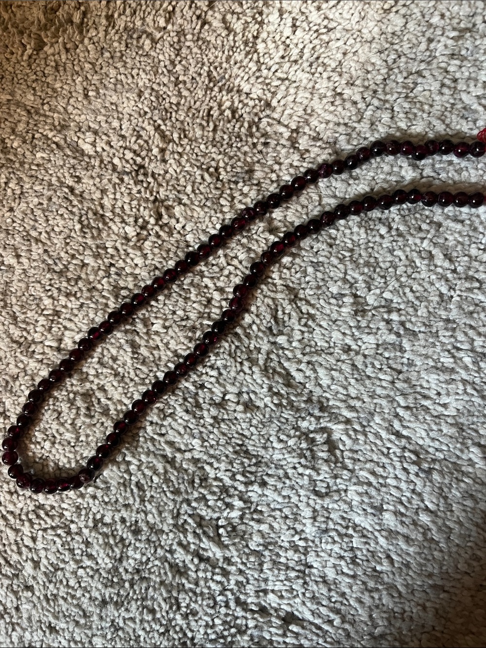 15” Strand of 5mm High Quality Genuine Garnet Beads